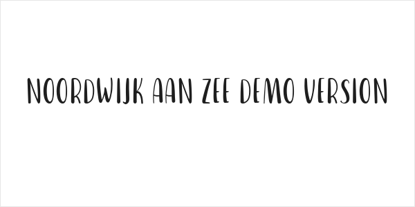 Noordwijk aan Zee Demo Version Logo