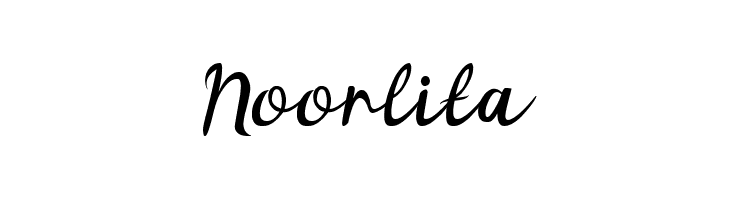 Noorlita  フリーフォントのダウンロード