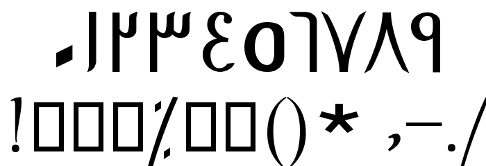 Nooshin Font OTHER CHARS