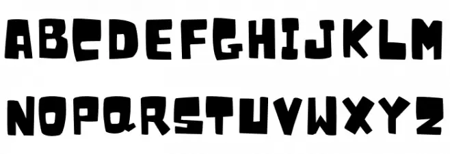 Noot Regular Schriftart Groß