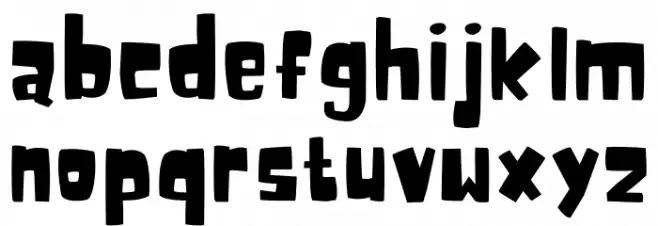 Noot फ़ॉन्ट लोअरकेस