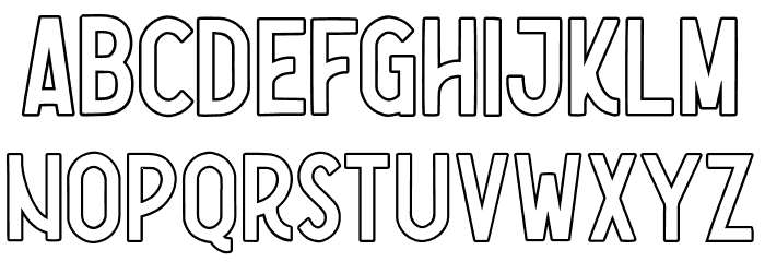 Nootdorp Font LOWERCASE