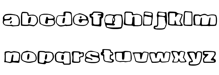 Nopee Torstai Font LOWERCASE