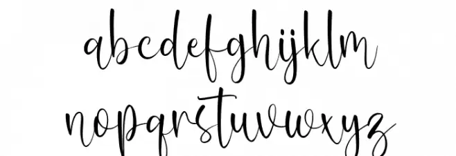 Nopellia फ़ॉन्ट लोअरकेस