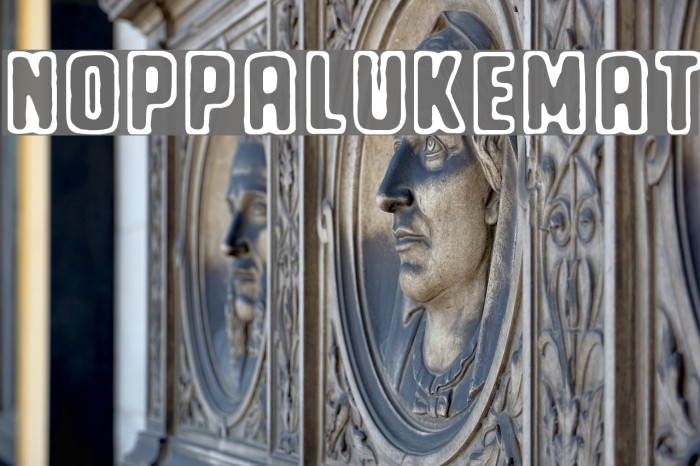 Noppalukemat Font examples