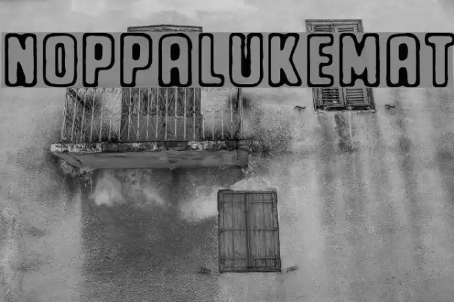 Noppalukemat Font examples