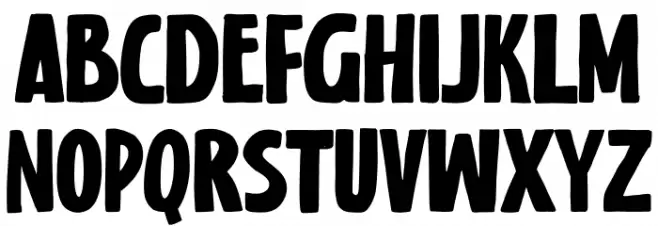 Nora Notes Schriftart Groß