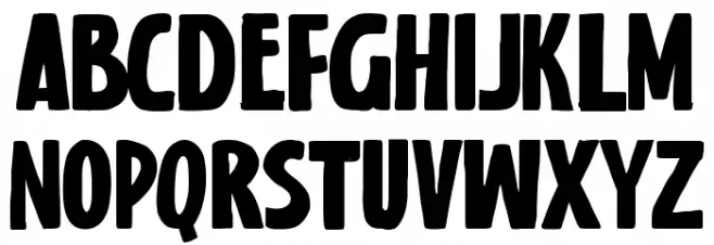 Nora Notes Schriftart Groß