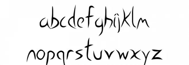 Nora फ़ॉन्ट लोअरकेस