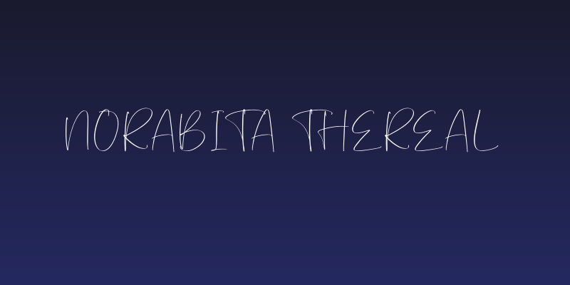 Norabita Thereal Social Header
