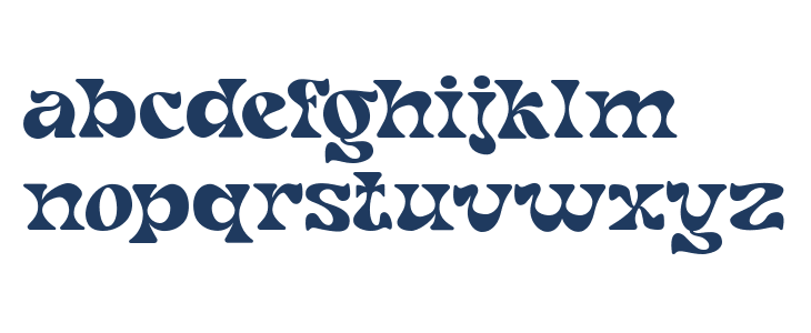 Noradya DEMO Regular Lowercase