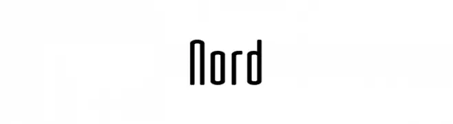 Nord  नि: शुल्क फ़ॉन्ट्स डाउनलोड