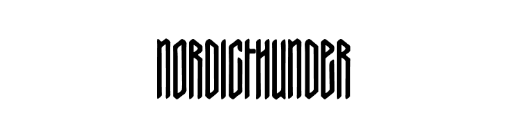 Nordic Thunder  नि: शुल्क फ़ॉन्ट्स डाउनलोड