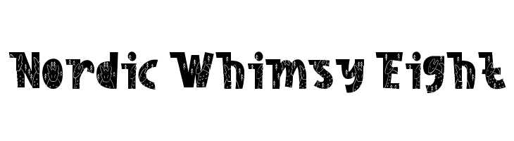 Nordic Whimsy Eight  Frei Schriftart Herunterladen