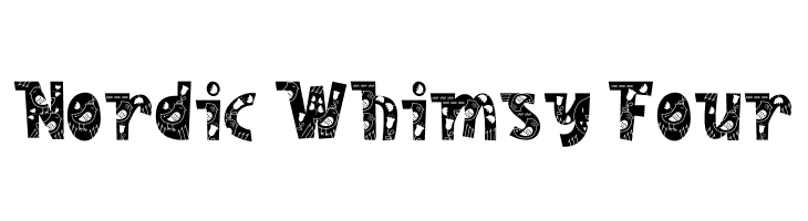 Nordic Whimsy Four  フリーフォントのダウンロード