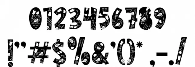 Nordic Whimsy Four Caratteri ALTRI CARATTERI