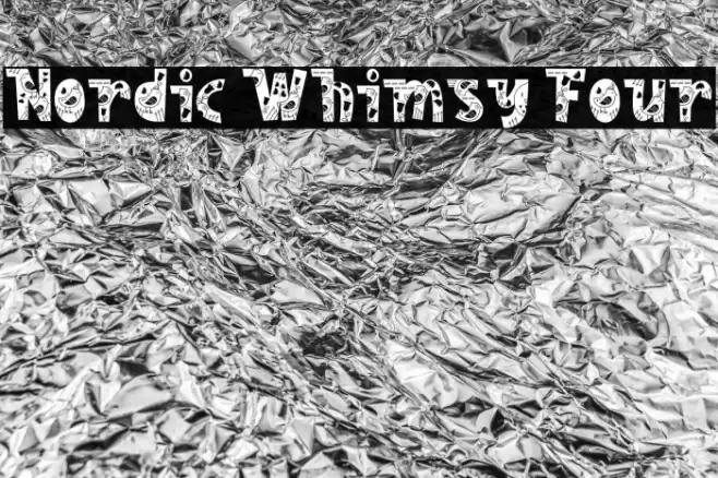 Nordic Whimsy Four Caratteri examples