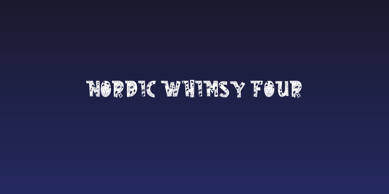 Nordic Whimsy Four Social Header