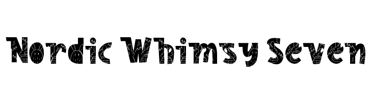 Nordic Whimsy Seven  Free Fonts Download