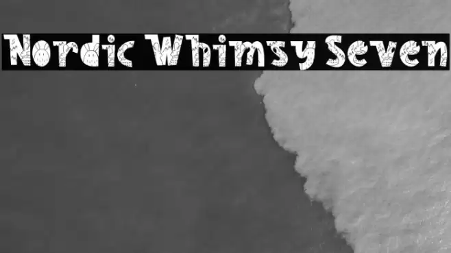 Nordic Whimsy Seven Шрифта examples