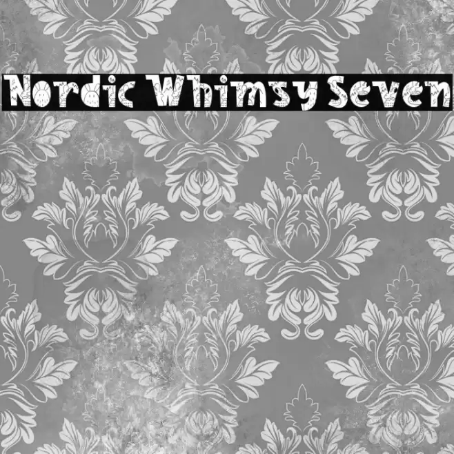 Nordic Whimsy Seven Шрифта examples