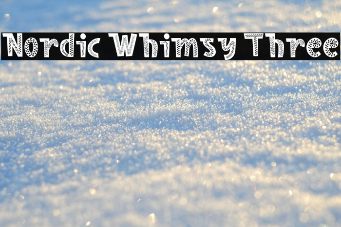 Nordic Whimsy Three Example 1