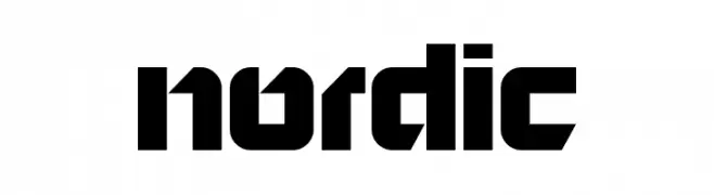 Nordic  Frei Schriftart Herunterladen
