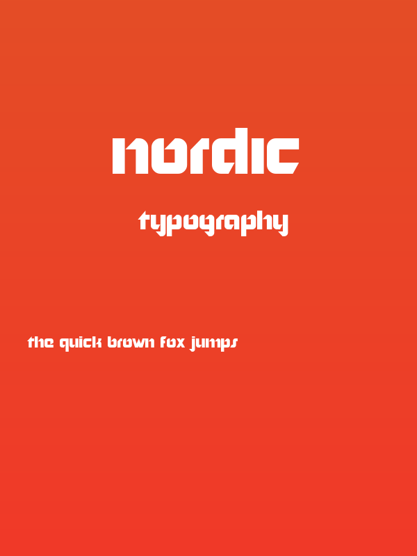 Nordic Poster