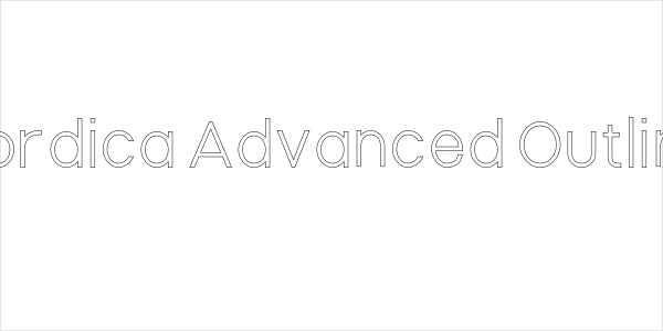 Nordica Advanced Outline Logo