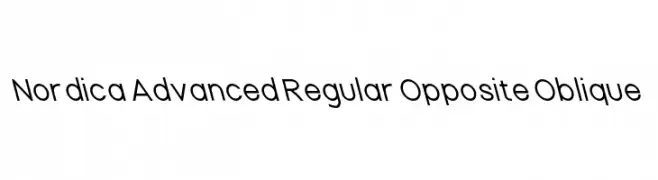 Nordica Advanced Regular Opposite Oblique  لخطوط تنزيل