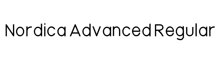 Nordica Advanced Regular  Fuentes Gratis Descargar