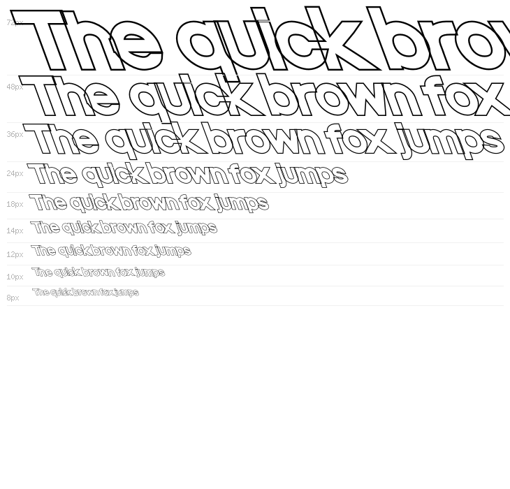 Nordica Classic Black Extended Opposite Oblique Outline Waterfall