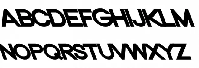 Nordica Classic Black Extended Opposite Oblique Шрифта ВЕРХНИЙ