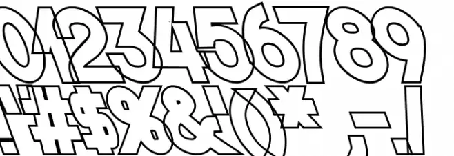 Nordica Classic Black Opposite Oblique Outline