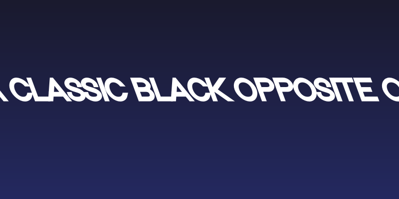 Nordica Classic Black Opposite Oblique Social Header