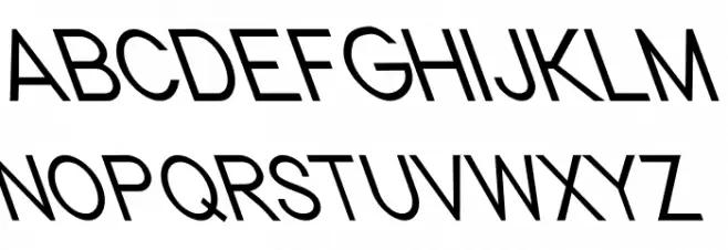 Nordica Classic Light Condensed Opposite Oblique Шрифта ВЕРХНИЙ