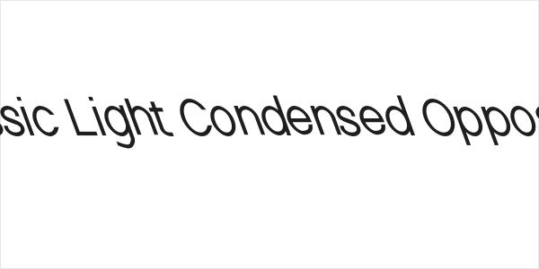 Nordica Classic Light Condensed Opposite Oblique Logo