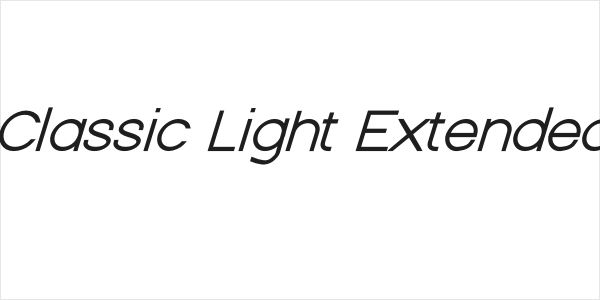Nordica Classic Light Extended Oblique Logo