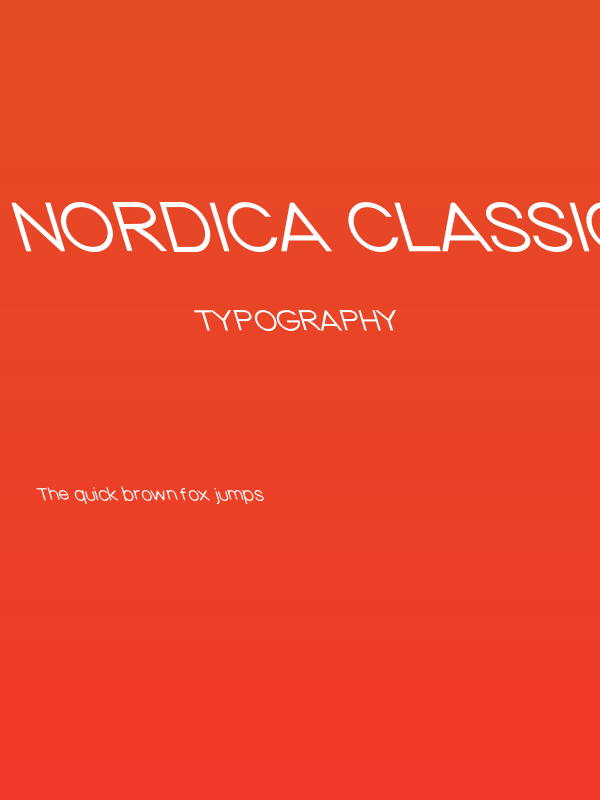 Nordica Classic Light Extended Opposite Oblique Poster