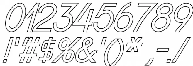 Nordica Classic Light Oblique Outline