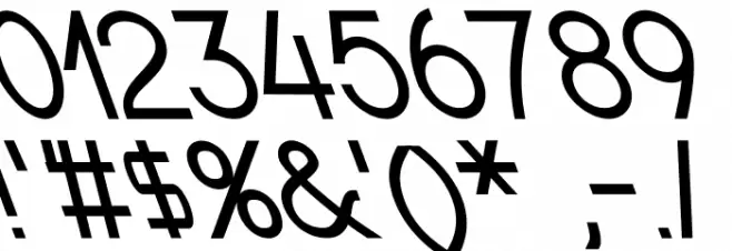 Nordica Classic Light Opposite Oblique Font OTHER CHARS