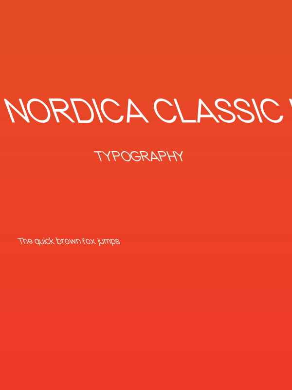 Nordica Classic Light Opposite Oblique Poster