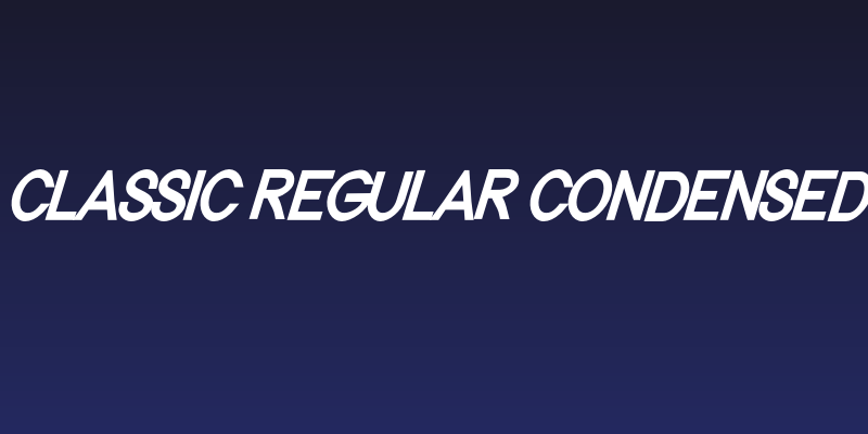 Nordica Classic Regular Condensed Oblique Social Header