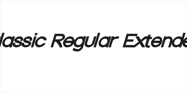 Nordica Classic Regular Extended Oblique Logo