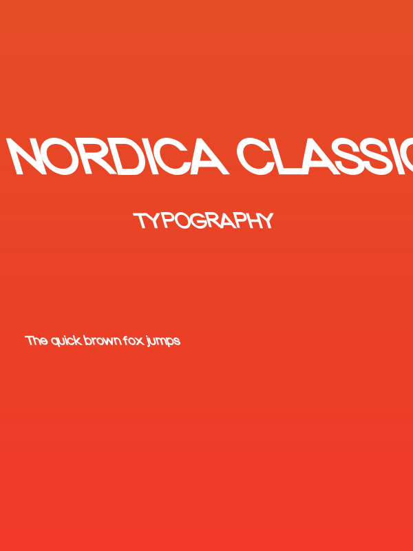 Nordica Classic Regular Extended Opposite Oblique Poster