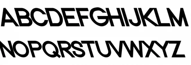 Nordica Classic Regular Opposite Oblique Fuentes MAYÚSCULAS