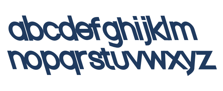Nordica Classic Regular Opposite Oblique Lowercase