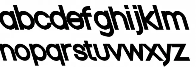 Nordica Classic Regular Opposite Oblique Fuentes MINÚSCULAS