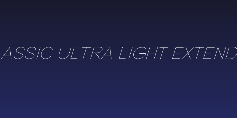 Nordica Classic Ultra Light Extended Oblique Social Header