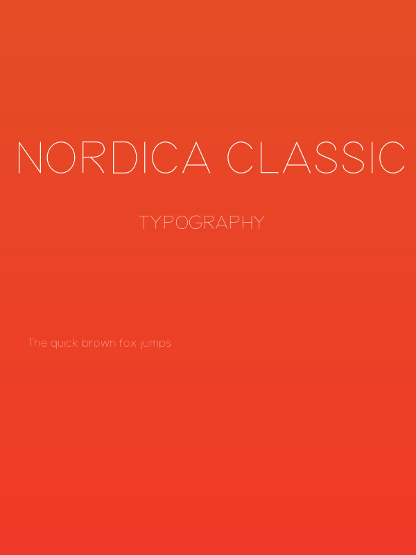 Nordica Classic Ultra Light Poster